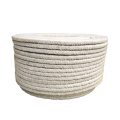 Оптовая керамическая волокна скрученная веревка белая керамическая упаковка волокна для уплотнения